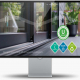 Computer displaying a website